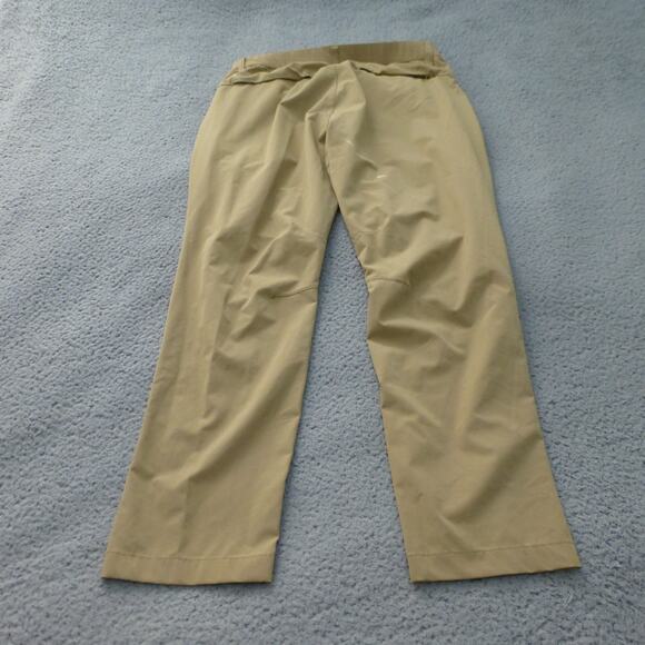 Fabletics Pants Mens 32x28 Beige Golf Stretch Wicking Performance Preppy - Picture 2 of 10